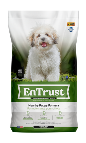 EnTrust Puppy Chicken Meal & Barley Recipe