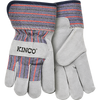 Kinco Kids' Suede Leather Palm with Safety Cuff