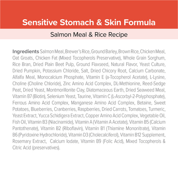 Kent Blue Seal Entrust® Sensitive Stomach & Skin Salmon Meal & Rice Adult Dog Food
