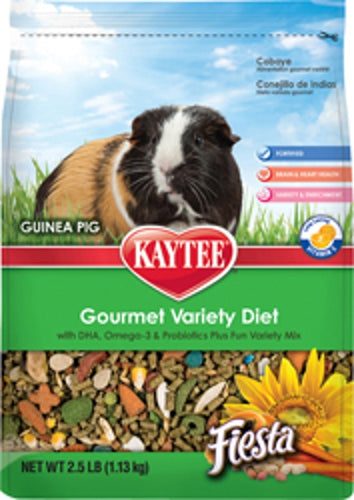 Kaytee Fiesta Gourmet Variety Diet Guinea Pig Food (2.5 LB)