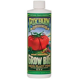 Grow Big Liquid Plant Food Concentrate, 1-Pt.