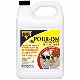 POUR-ON Fly & Lice Control, 64-oz.
