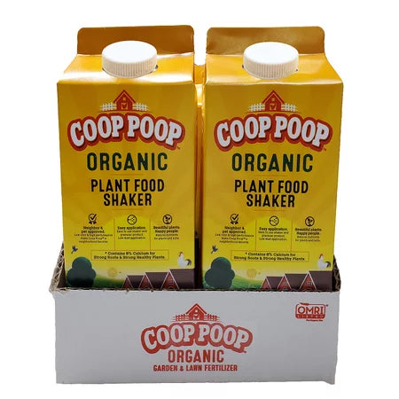 Coop Poop Plant Food Garden Fertilizer Shaker Granules 1 lb