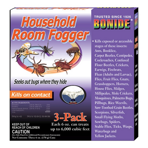 BONIDE 3 PACK HOUSEHOLD ROOM FOGGER