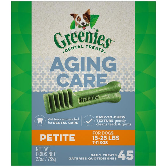 Greenies aging care on sale petite