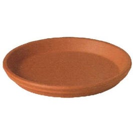 Natural Terra Cotta Saucer, Clay, 7 In.