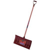 21-In. Poly Snow Pusher With Hardwood D-Handle