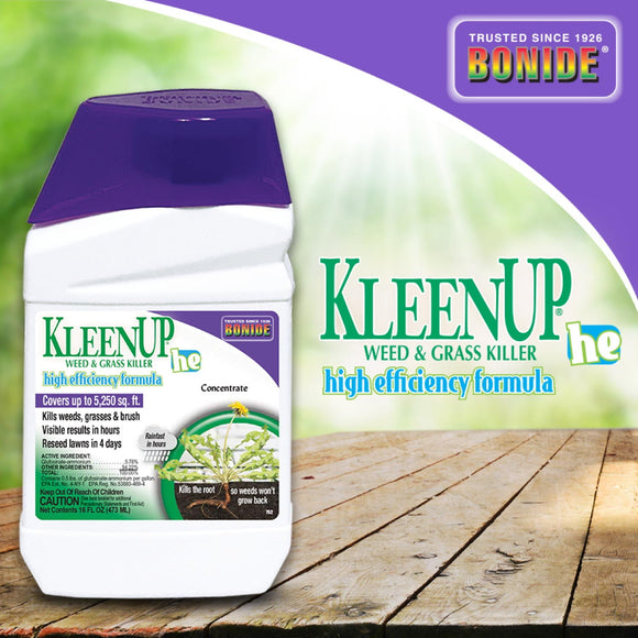 Bonide KleenUp® “HE” High Efficiency Weed & Grass Killer Concentrate 1 Gallon