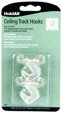 CEIL TRACK HOOK CLEAR