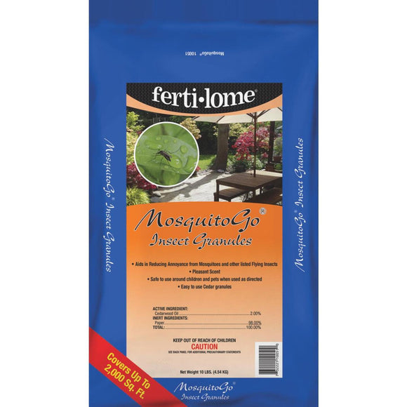 Ferti-lome MosquitoGo 10 Lb. Ready To Use Granules Insect Barrier