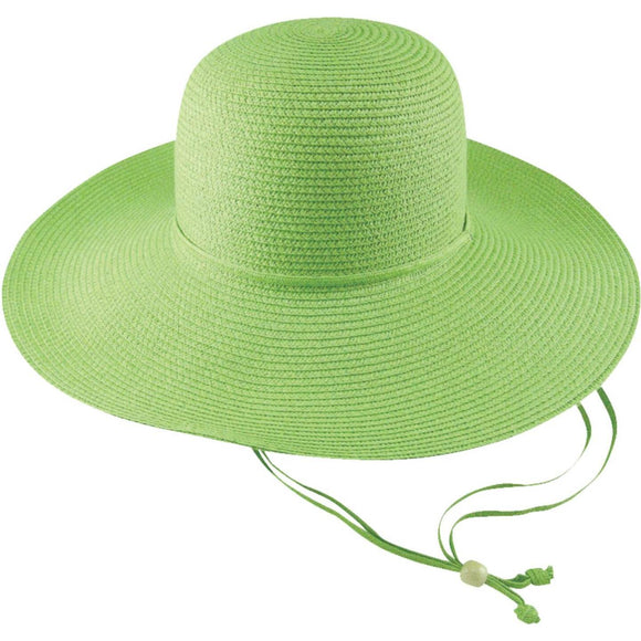 Midwest Quality Glove Women's Green Straw Sun Hat