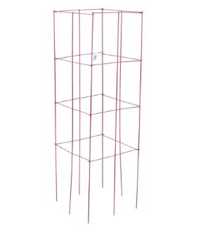 Panacea 4-Panel Tomato Cage and Plant Support Tower (47, GALVANIZED)