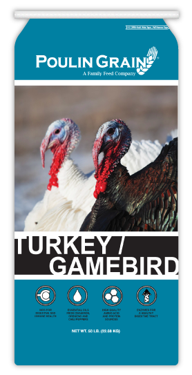 Poulin Grain Turkey/Gamebird Starter Crumbles