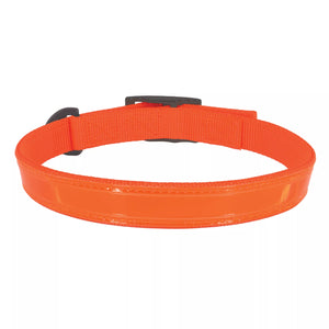 Coastal Pet Products Water & Woods Double-Ply Reflective Hound Dog Collar 1" x 26" Orange