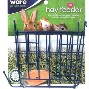 HAY FEEDER - WIRE RACK WITH FREE SALT LICK