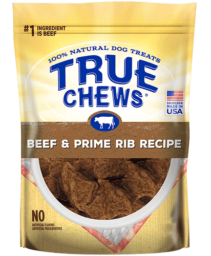 True Chews Beef and Prime Rib Recipe Dog Treats