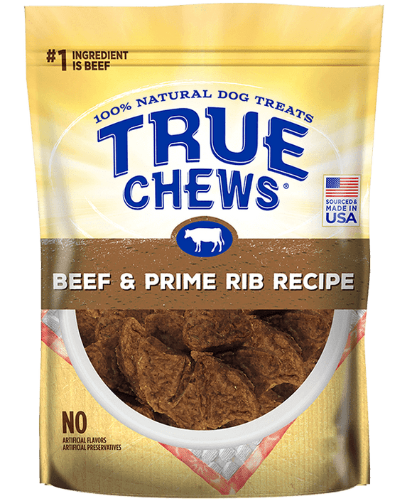 True Chews Beef and Prime Rib Recipe Dog Treats