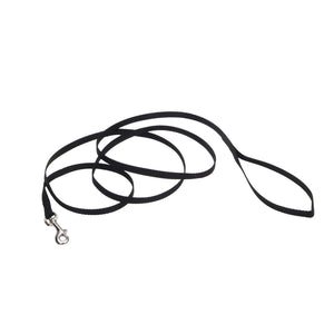 Coastal - Single-Ply Dog Leash, Black, 1" x 06'