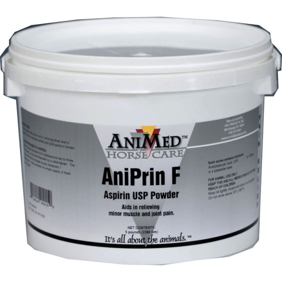 ANIMED ANIPRIN F ASPIRIN USP POWDER FOR HORSES