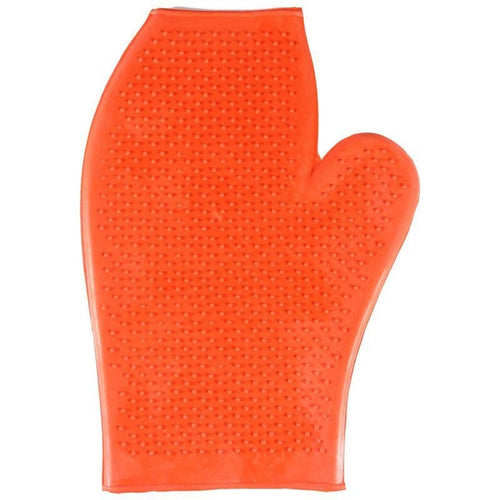 RUBBER GLOVE MASSAGE MITT FOR HORSES